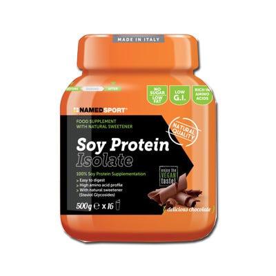 Named Sport Soy Protein Isolate Delicious Chocolate Integratore Proteico 500 g — confronto prezzi