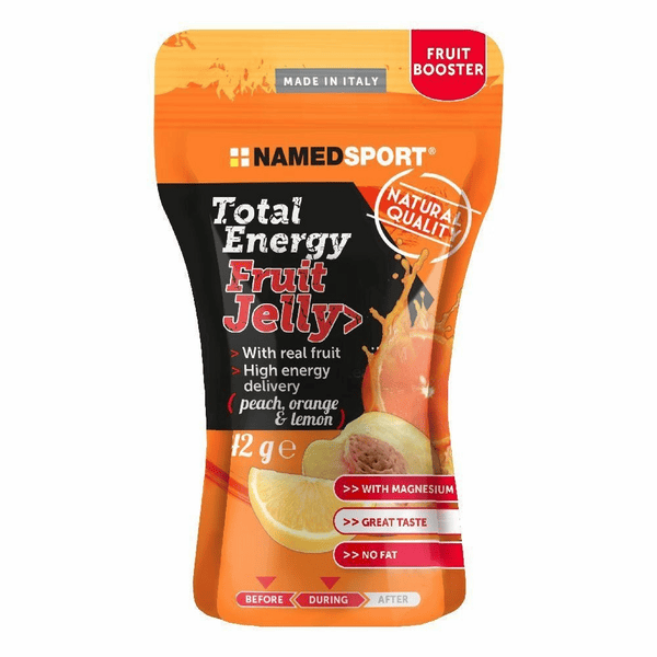 Named Sport Total Energy Fruit Jelly Peach Orange & Lemon 42 g