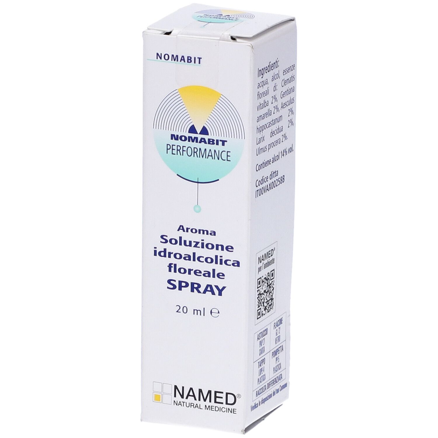 Nomabit Performance Spray 20 Ml ml — confronto prezzi