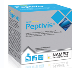 Peptivis Limone Integratore Muscolare 20 Bustine