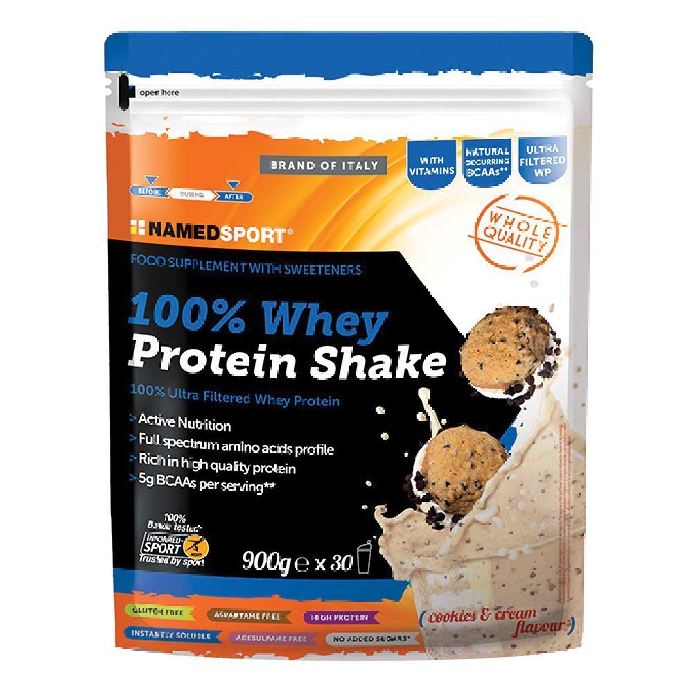 Named Sport 100% Whey Protein Shake Cookies & Cream 900 g