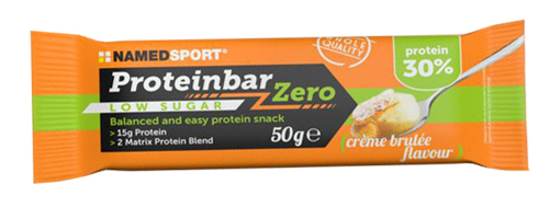 Namedsport® Proteinbar Zero Crème Brulée 50 g Barretta — confronto prezzi