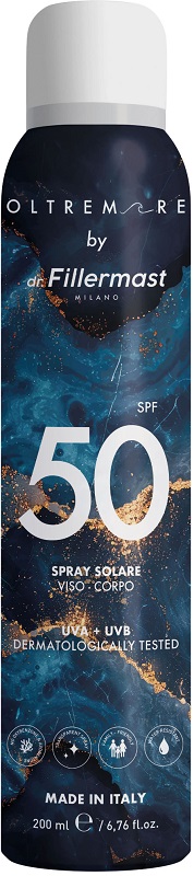 Dr. Fillermast Spf 50 Spray Solare Viso Corpo 200ml