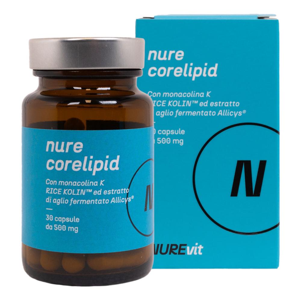 NURE Corelipid 30 cps 500 mg - Integratore per Colesterolo e Salute Cardiovascolare St — confronto prezzi
