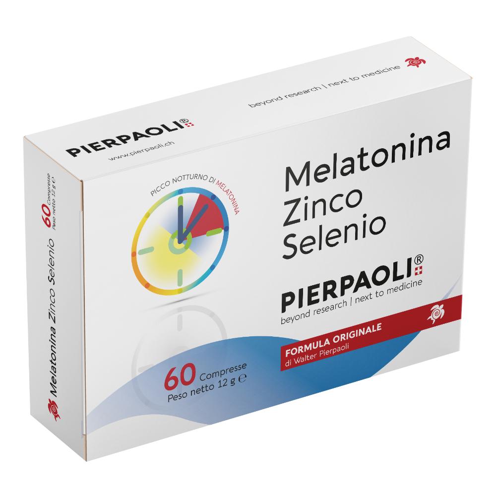Melatonina Zinco Selenio 60 compresse integratore per sonno | Dottor Pierpaoli
