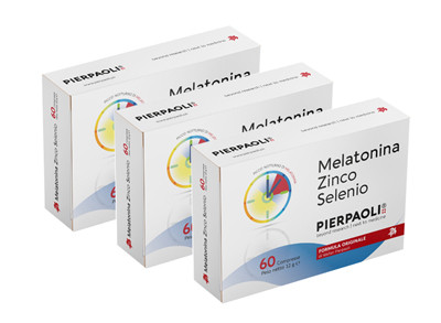 PIERPAOLI® Melatonina Zinco Selenio 36 g Compresse