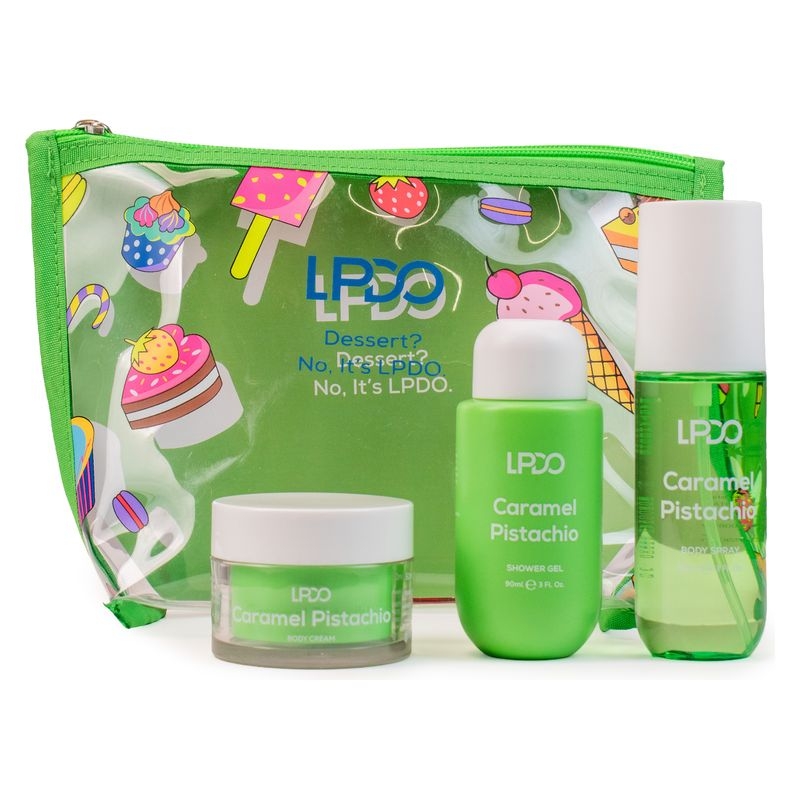 Lpdo Summer Kit Caramel Pistachio Con Body Spray 90ml + Gel Doccia 90ml + Crema Corpo 50ml — confronto prezzi