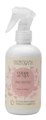 Nasoterapia - Cuore Di Casa Acqua Profumata Ambienti e Tessuti Argan&Mirra Confezione 250 Ml