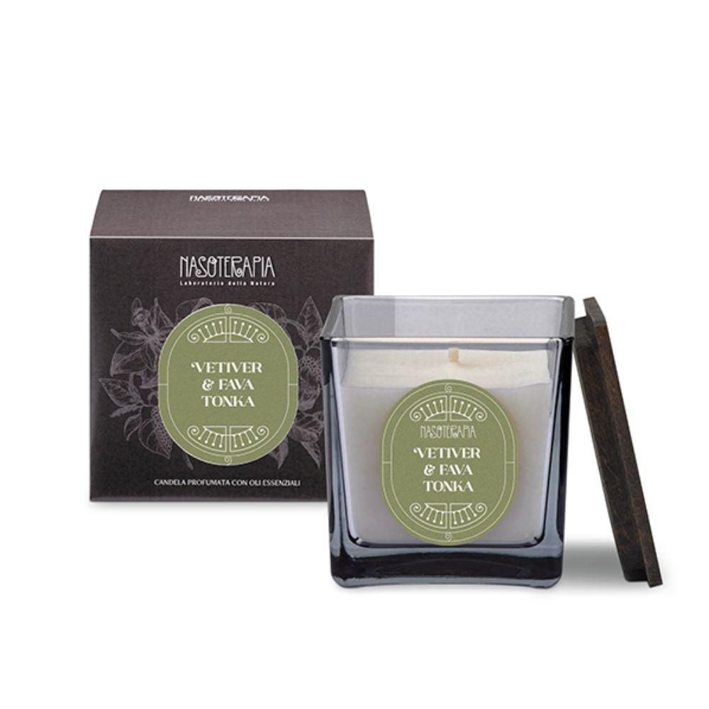 Nasoterapia Vetiver & Fava Tonka Candela Profumata, 180g — confronto prezzi