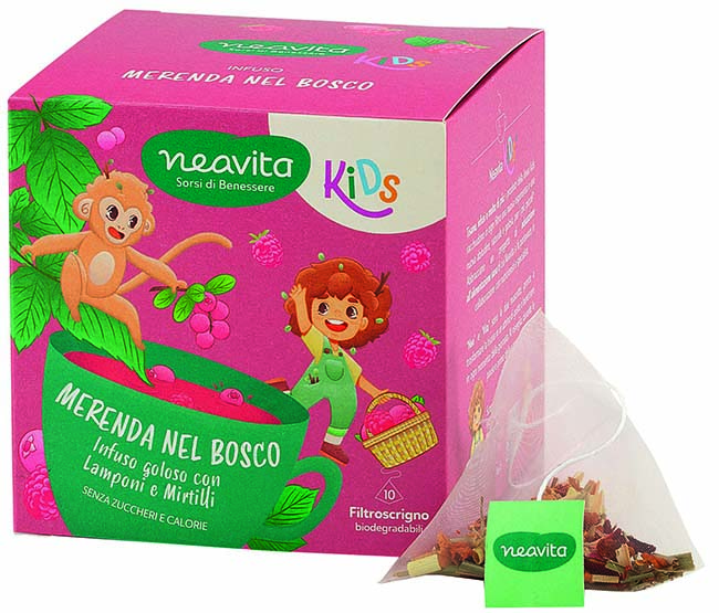 Neavita filtroscrigno kids merenda nel bosco 10 filtri