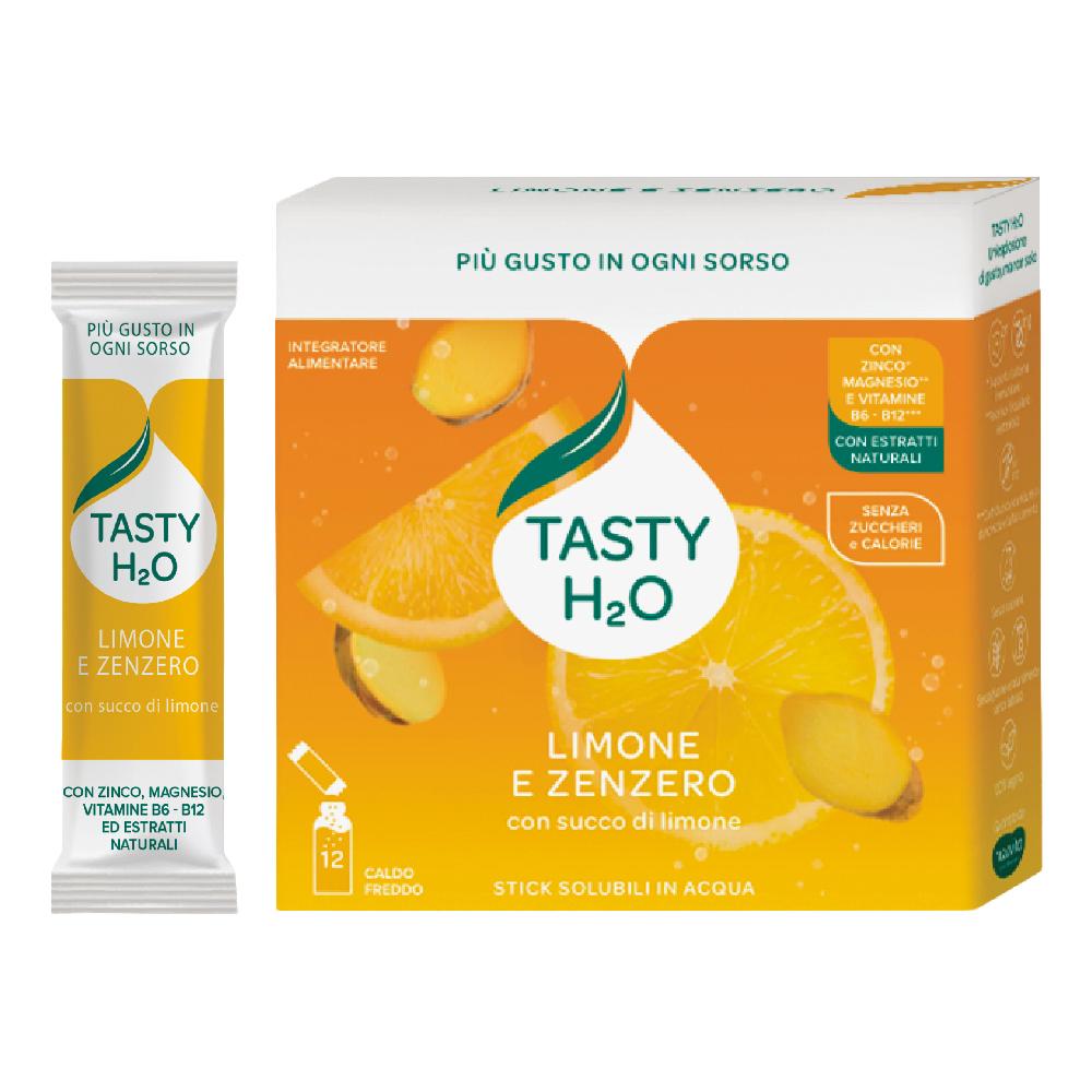 Tasty H2o Limone/zenz 12stick