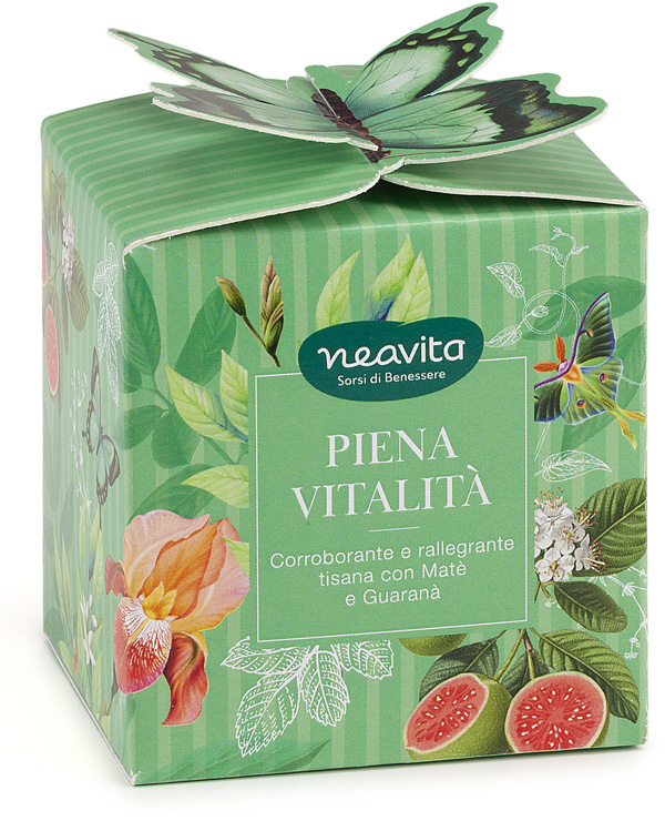 Neavita Piena Vitalità - Tisana Matè e Guaranà, 7 filtri da 3 g