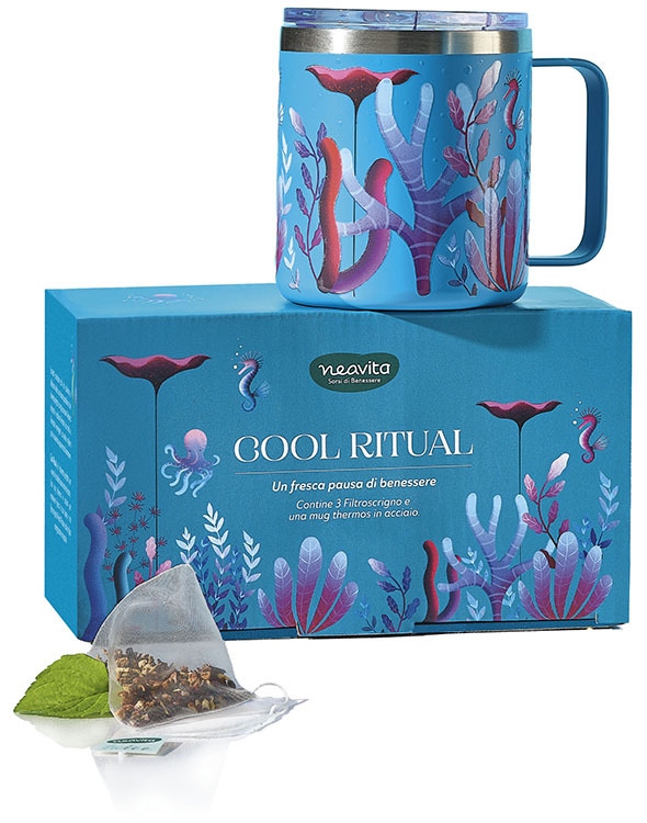 Neavita Twice Cool Ritual - Cofanetto con tazza termica per tisane a freddo, 1 mug e 3 filtri — confronto prezzi