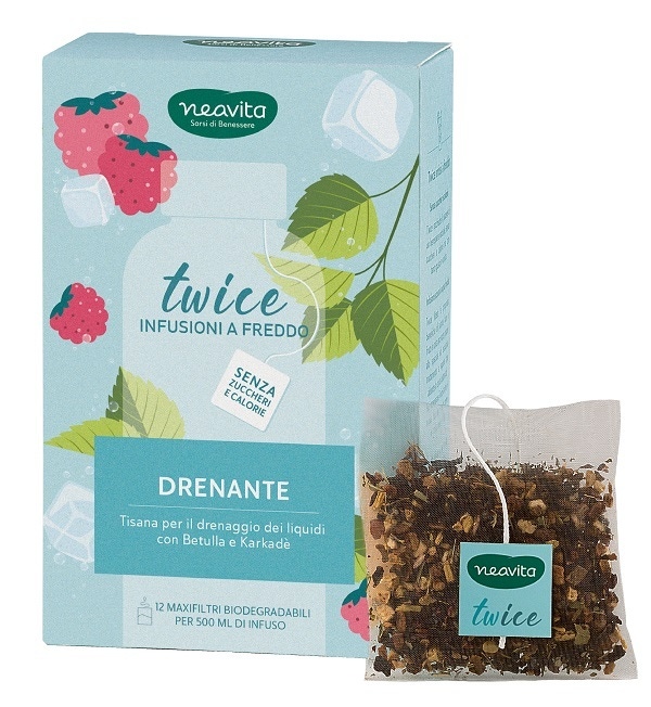 NEAVITA TISANA TWICE DREN 12PZ
