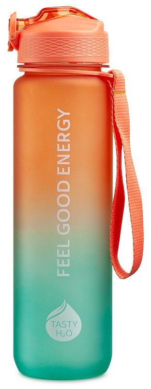 Tasty H2O | Borraccia Motivazionale 1 Litro | Verde Arancione — confronto prezzi