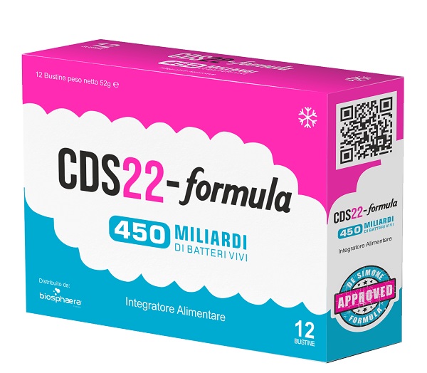 Cds22-formula Integratore Di Fermenti Lattici Vivi 12 Bustine