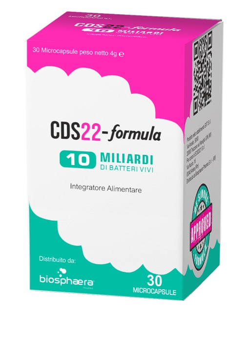 Cds22-formula Integratore Di Fermenti Lattici Vivi 30 Microcapsule