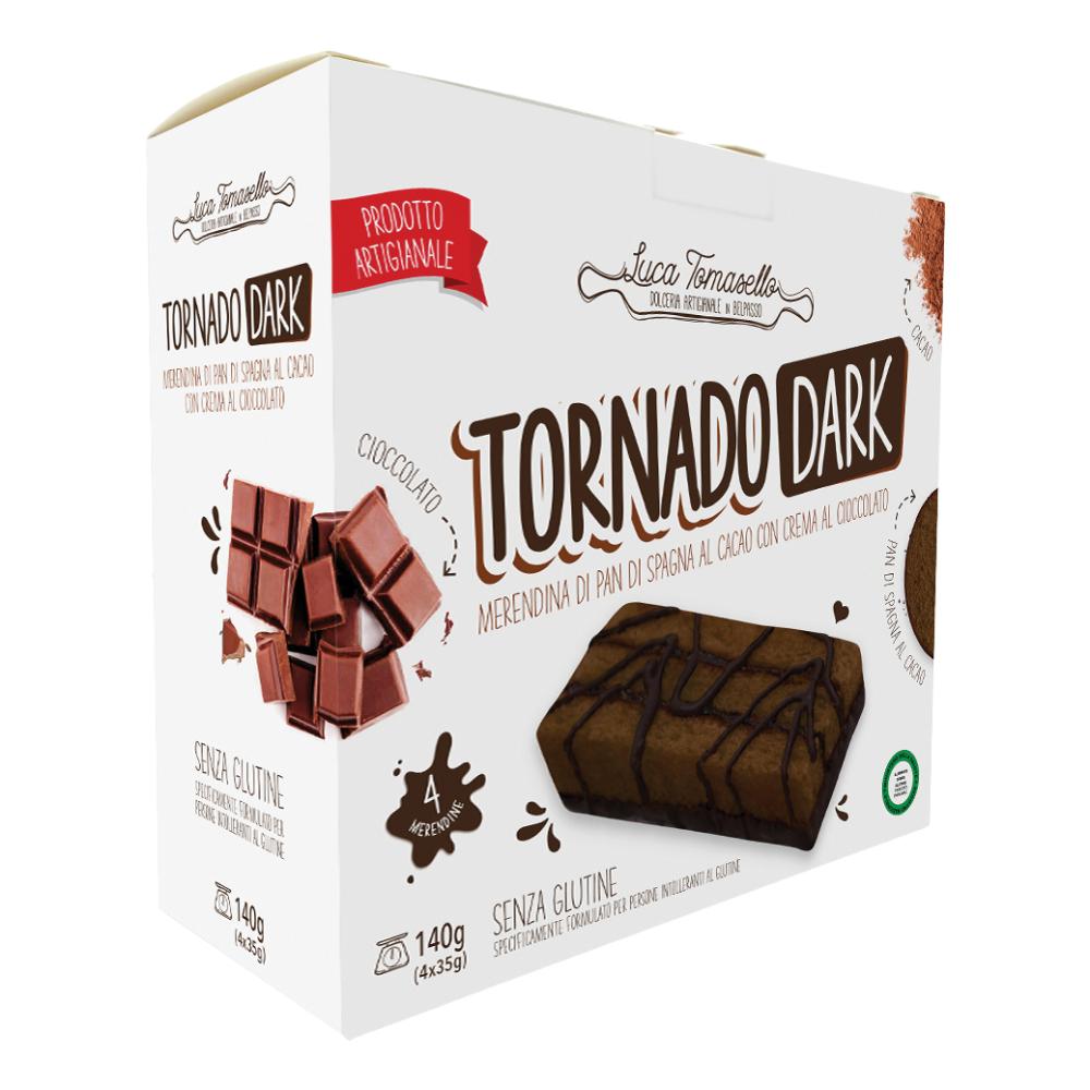 Dolceria Tomasello Tornado Dark Merendine al Cacao 140g — confronto prezzi