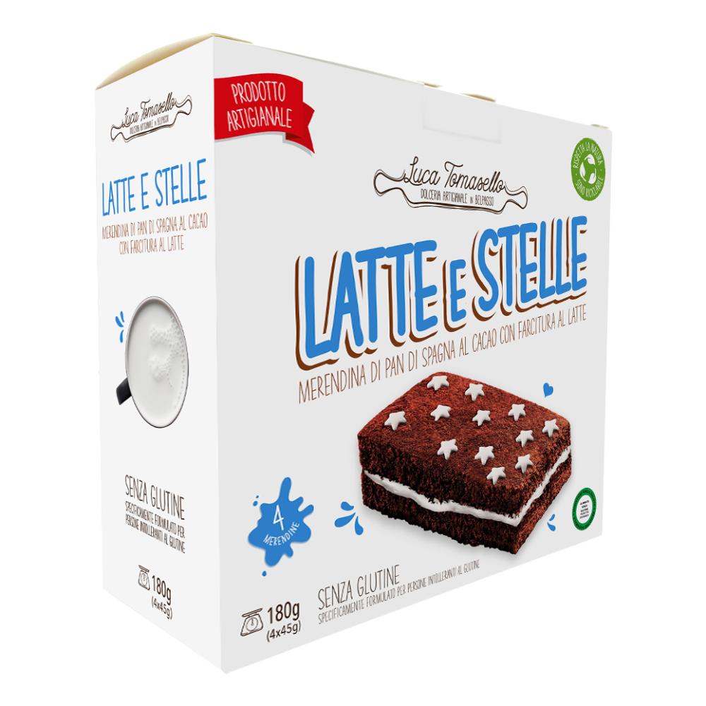 Merendina latte e stelle 4 pezzi da 45 g — confronto prezzi