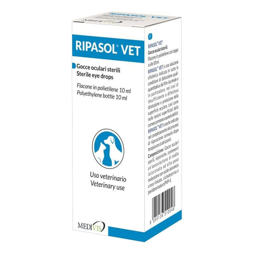 Ripasol vet soluzione oftalmica 10 ml — confronto prezzi