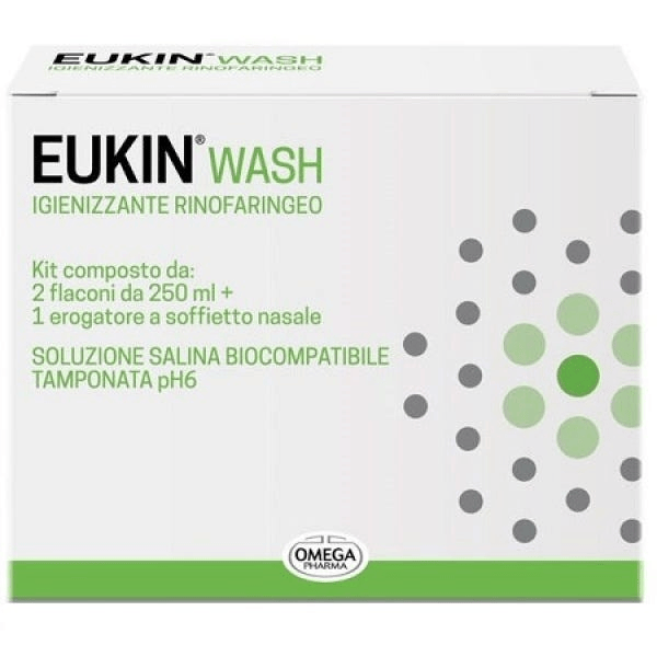 Eukin Wash Igienizzante Rinofaringeo Kit Da 2 Flaconi Da 250 ml — confronto prezzi