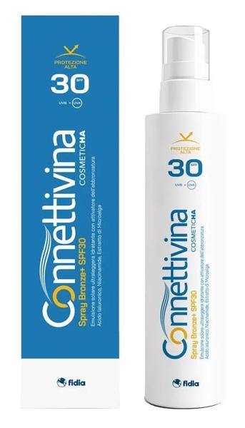 Connettivina Spray Bronze Abbronzante Solare Spf 30+ 180 Ml