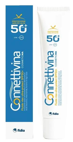 Connettivina Fluido Viso Solare Spf 50+ Protezione e Idratazione 50 Ml