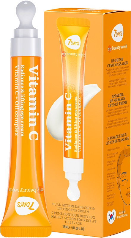 7days contorno occhi vitamin c illuminante tonificante 18 ml