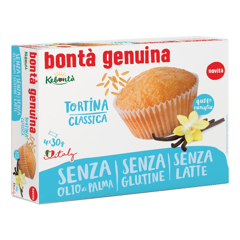Kebonta' tortina classica vaniglia 120 g