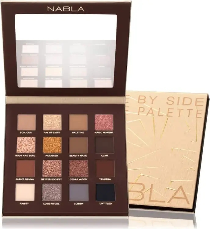 Nabla Side By Side Nude Palette Ombretti