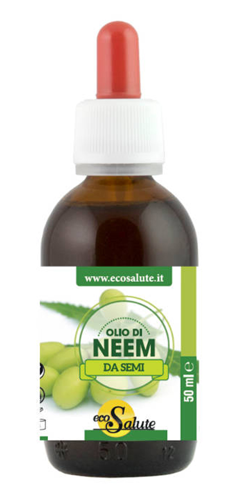 Eco Salute Olio Di Neem Da Semi, 50ml