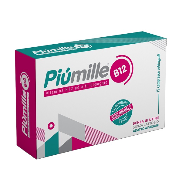 Piumille b12 15 compresse sublinguali 0,080 g senza glutine senza lattosio con edulcorante — confronto prezzi