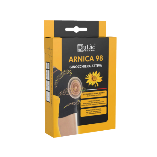 Dulac Arnica Active 98% Ginocchiera Attiva Taglia 1 pz Fasciatura
