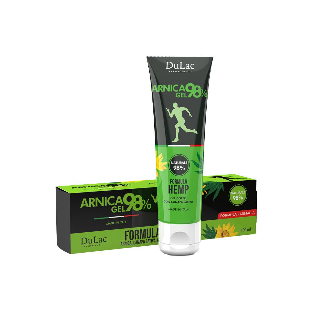 Dulac Arnica 98% Gel Corpo con Canapa Sativa 100 ml