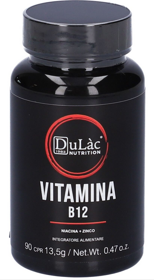 Dulàc Vitamina B12 Niacina + Zinco Compresse 13,5 g