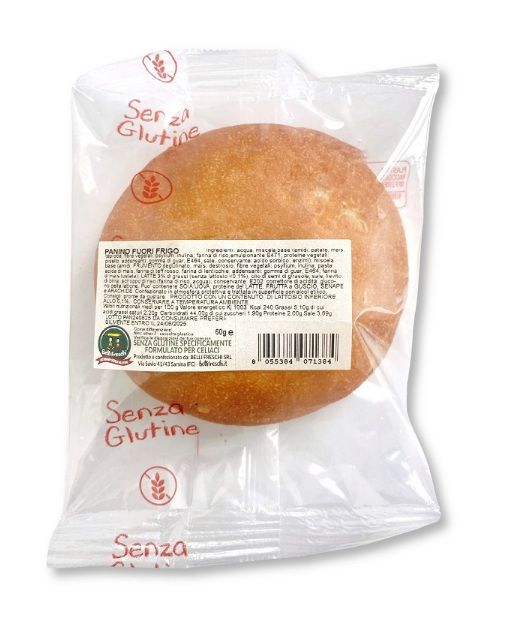 Panino tondo senza gutine - Belli Freschi 60 g