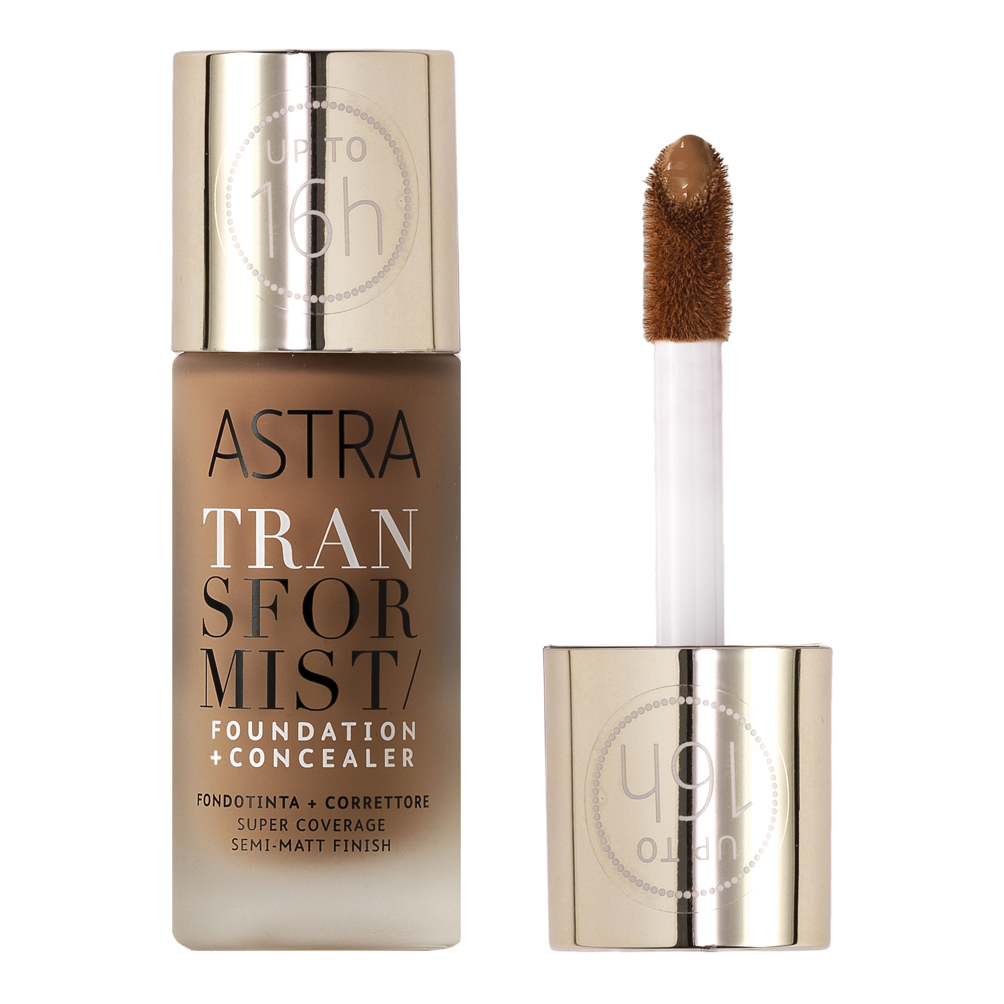 ASTRA Make-UP Transformist - Fondotinta + Correttore Tonalità 6N 1 pz Make up