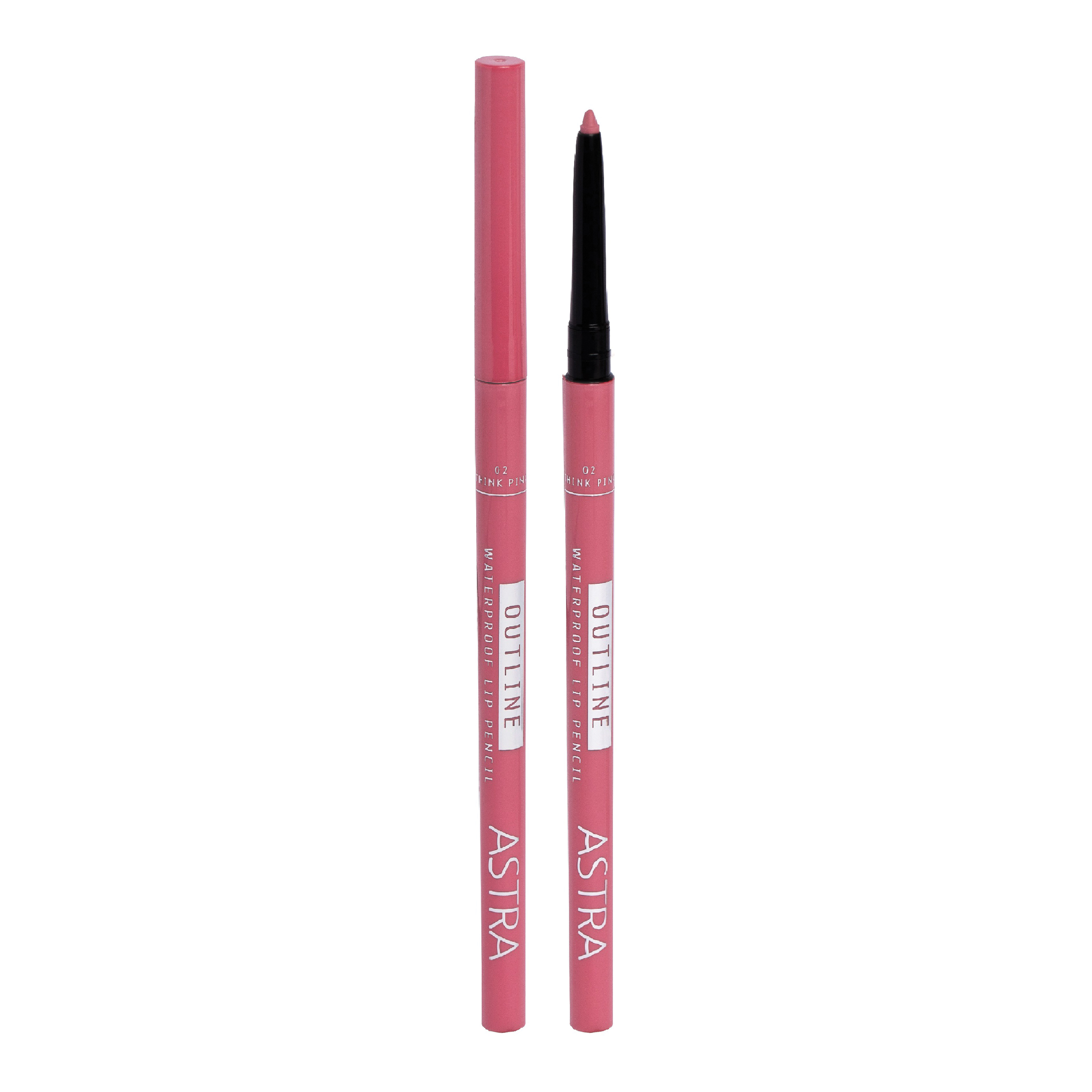 ASTRA - Outline Waterproof Lip Pencil - Matita Labbra N. 02 Think Pink — confronto prezzi
