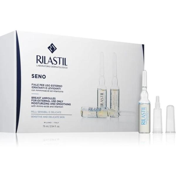 Rilastil Seno 15 Fiale Trattamento per Migliorare L’elasticità e la Tonicità del Seno