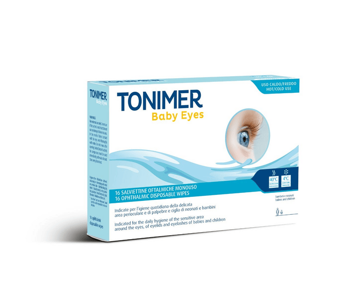 Tonimer Salviettine Oftalmiche Baby 16 Pezzi