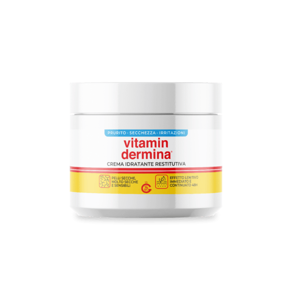 Vitamindermina Crema Idratante Restitutiva Per Irritazione Cutanea 400 ml