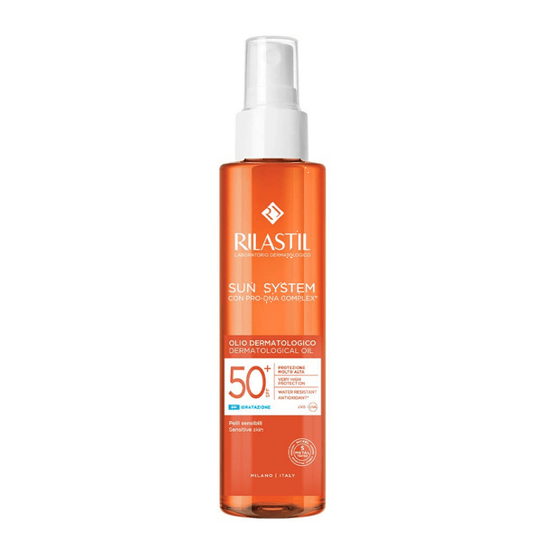 Rilastil Sun System Olio Dermatologico SPF 50+ 200 ml — confronto prezzi