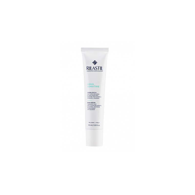 Rilastil Aqua Sensitive Crema Viso Ricca 40 ml