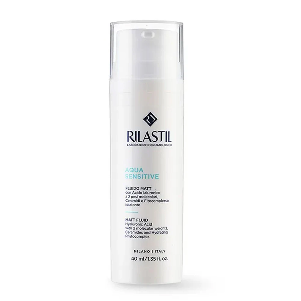 Rilastil Aqua Sensitive Fluido Matt Idratante Per Il Viso 40ml — confronto prezzi
