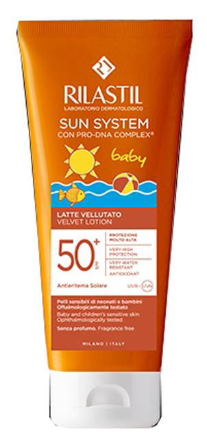 Rilastil Sun System Baby - Latte Vellutato SPF50+ Solare Corpo Bambini, 250ml — confronto prezzi