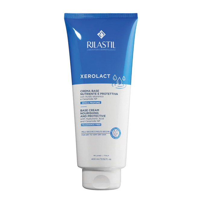 Rilastil Xerolact Crema Base Nutriente e Protettiva Corpo 400 ml