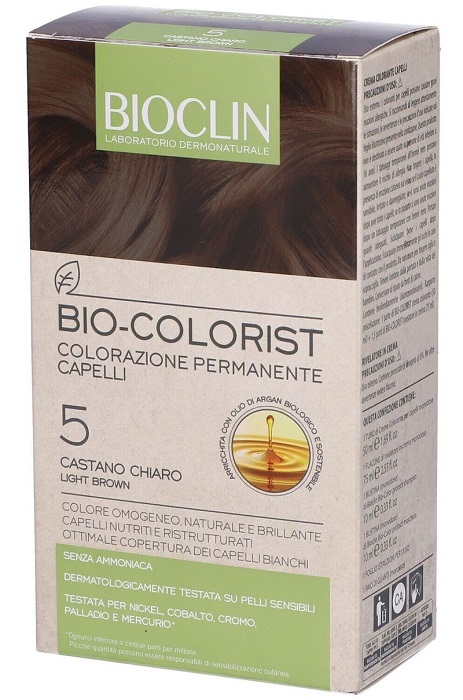 Bioclin Bio-colorist Colorazione Permanente Per Capelli Castano Chiaro 5