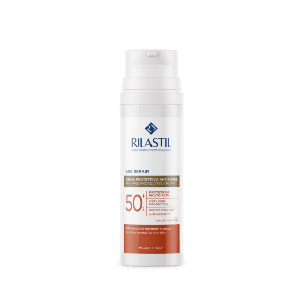 Rilastil Fotoprotezione 365 Age Repair SPF 50+ Crema Solare Viso Antietà 50 ml