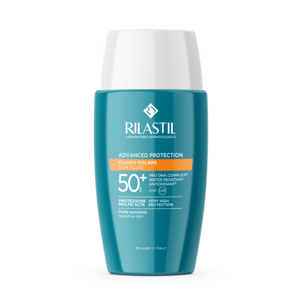 Rilastil Sun System Advanced Protection Fluido Solare Protettivo SPF 50+ Pelle Sensibile 50 ml — confronto prezzi