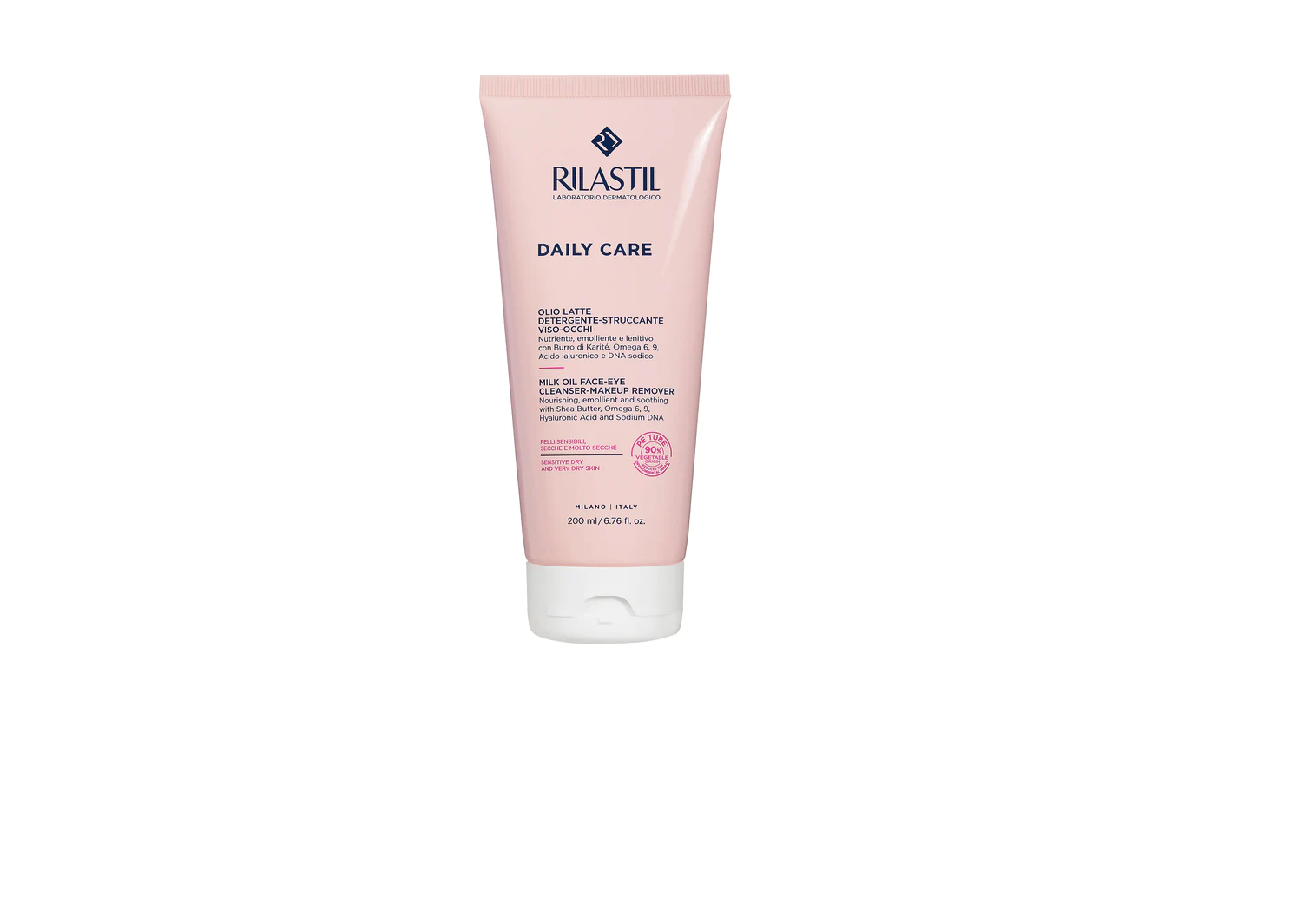 Rilastil daily care olio latte detergente nuova formulazione 200 ml